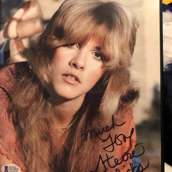 STEVIE NICKS OF FLEETWOOD MAC SIGNED PHOTO 1970’s - Picture 4 of 5